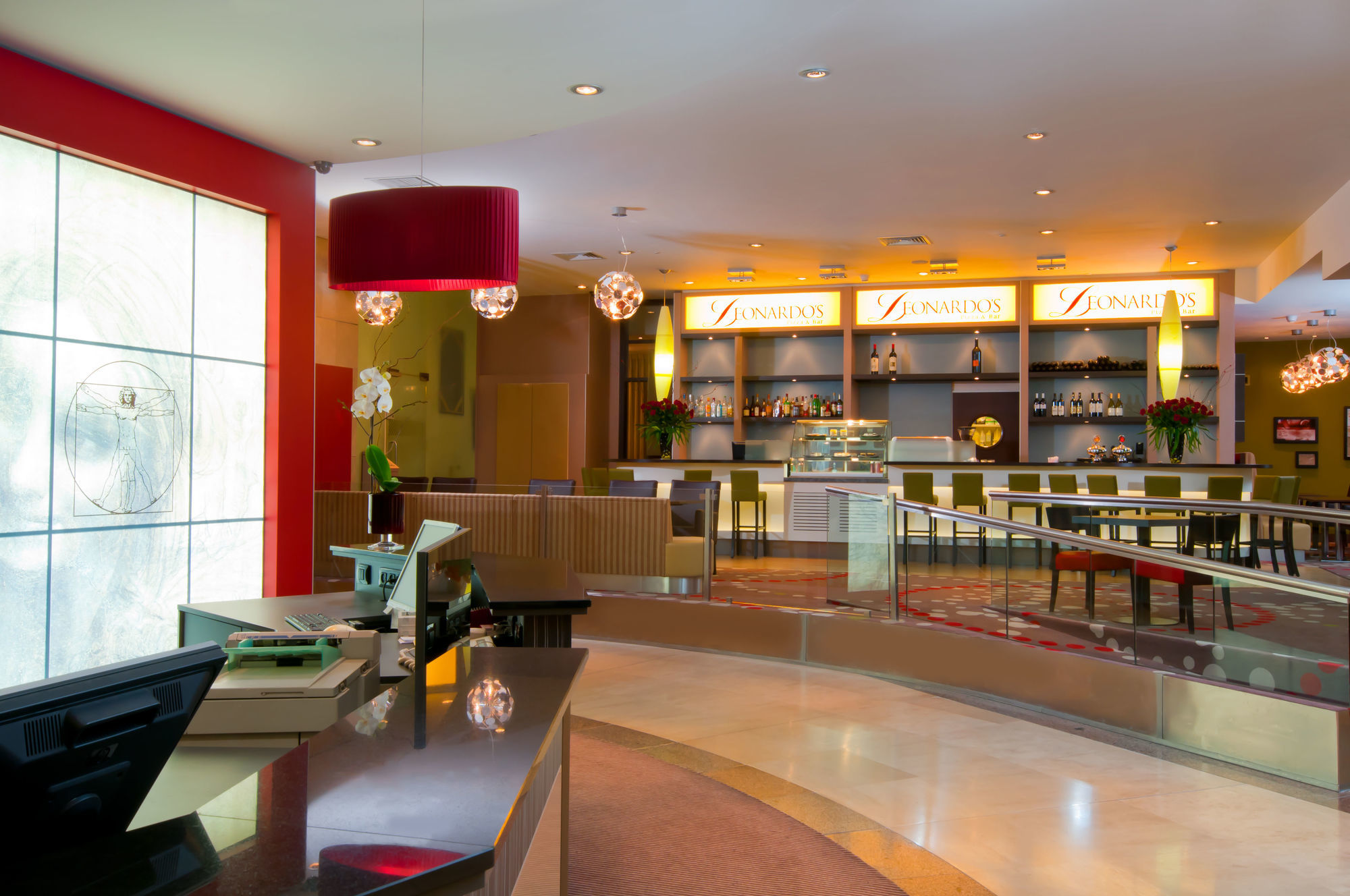 فندق ليوناردو سيتي تاور تل أبيب Giv'atayim المظهر الخارجي الصورة The lobby bar at the hotel